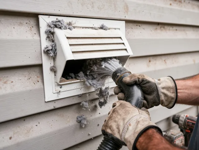 Professional dryer vent cleaning by Wrentham Dryer Vent Cleaning in Wrentham