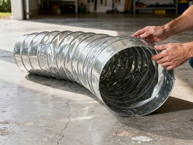 Wrentham Dryer Vent Cleaning specialist using advanced equipment for thorough duct cleaning in Wrentham
