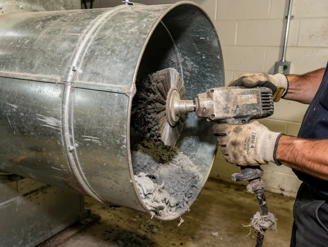 Industrial-grade dryer vent cleaning by Wrentham Dryer Vent Cleaning in Wrentham